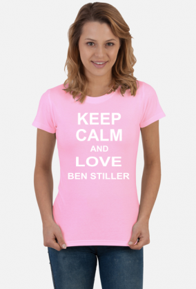 T-Shirt KEEP CALM AND LOVE BEN STILLER