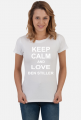 T-Shirt KEEP CALM AND LOVE BEN STILLER