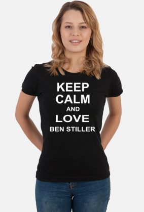 T-Shirt KEEP CALM AND LOVE BEN STILLER