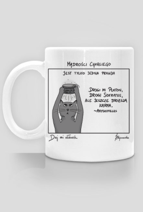 Kubek Mądrości Charliego 03 Aryskoteles