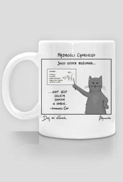 Kubek Mądrości Charliego10 Immanuel Cat