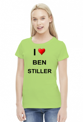 T-Shirt I LOVE BEN STILLER