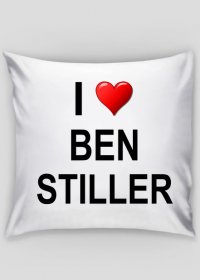 Poszewka na mala poduszke I LOVE BEN STILLER