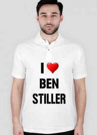 Koszulka polo I LOVE BEN STILLER