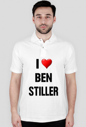 Koszulka polo I LOVE BEN STILLER