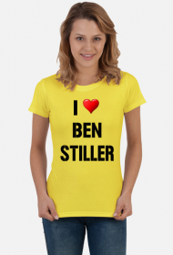 Koszulka I LOVE BEN STILLER