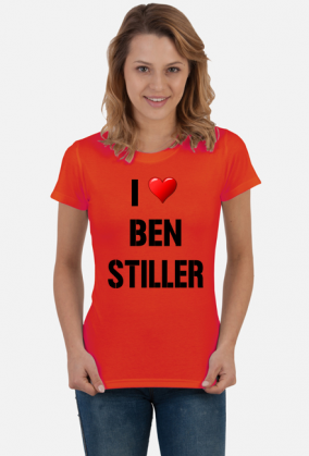 Koszulka I LOVE BEN STILLER