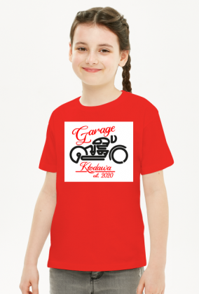 Garażowy Dziewczęcy T-shirt