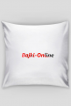 Biała poszewka z logo Bajki-Online