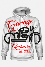 Garażowa Bluza FULL PRINT Z Kapturem