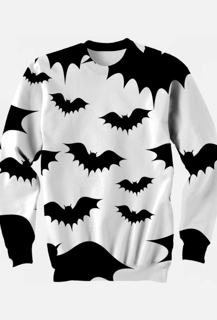 Bluza Nietoperze FullPrint Halloween