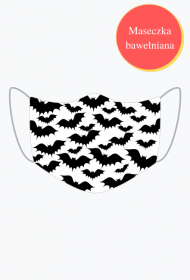Maseczka w Nietoperze Halloween