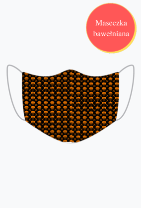 Maseczka w Dynie Halloween