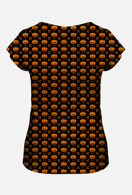 Podkoszulek w Dynie Halloween FullPrint