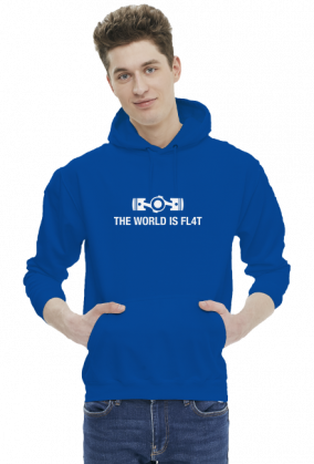 World is Flat Biały