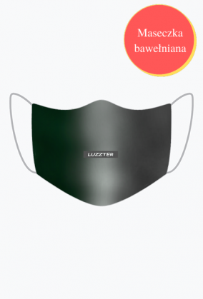Maseczka Bawełniana Space Grey