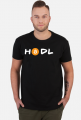 HODL - Bitcoin koszulka - ciemna