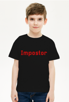 Impostor Among Us - koszulka dziecięca dla chłopaka