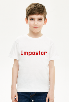 Impostor Among Us - koszulka dziecięca dla chłopaka