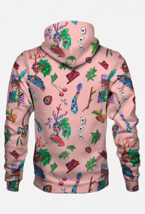 Bluza Kaptur NA/CULture Róż