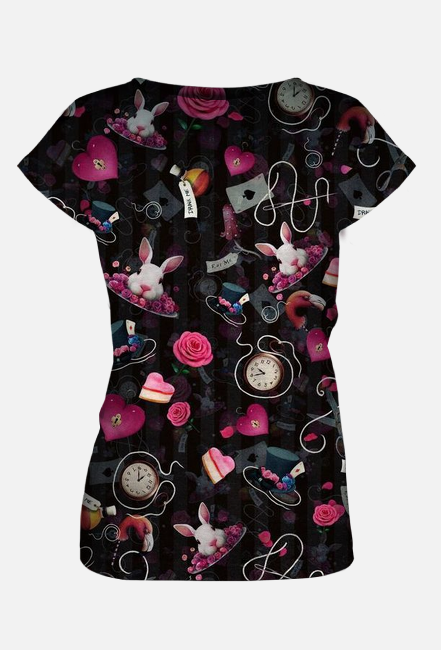 Alicja w krainie czarów - damska bluzka