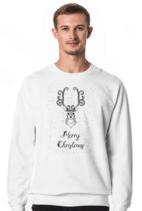 Merry Christmas - bluza męska pod choinkę