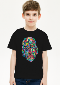 T-shirt Kids Color Face