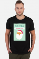 Santa loves you - świąteczna koszulka męska