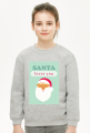 Santa loves you - świąteczna bluza dziecięca z Mikołajem