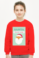 Santa loves you - świąteczna bluza dziecięca z Mikołajem