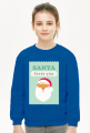 Santa loves you - świąteczna bluza dziecięca z Mikołajem