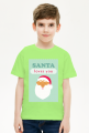 Santa loves you - świąteczna koszulka chłopięca