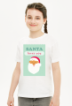 Santa loves you - świąteczna koszulka dziewczęca
