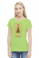 I love Christmas - damska koszulka ze świątecznym nadrukiem