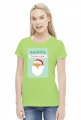 Santa loves you - świąteczna koszulka damska