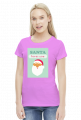Santa loves you - świąteczna koszulka damska