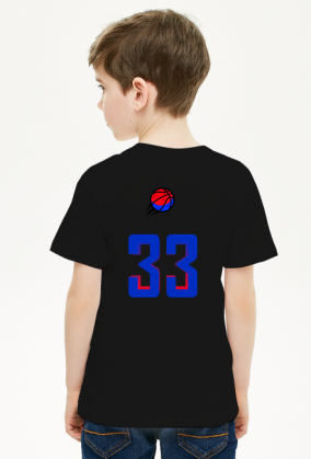 Basketball player RED_BLUE koszulka dziecięca