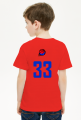 Basketball player RED_BLUE koszulka dziecięca