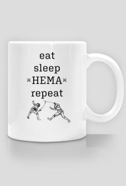 eat sleep HEMA, HEMAIST, Średniowieczne sztuki walki, walka na miecze, Szermierka, floret. Szermierz. Jak zostać szermierzem? Walka mieczem. Trening z szablą. Prezent dla szermierza. HEMA.