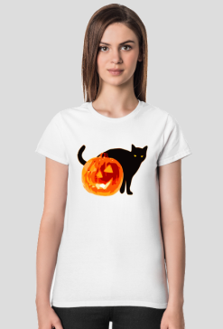 Halloweenowy kot