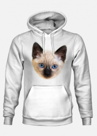 bluza kapturem na bawełnie Kot Neva Masquarade