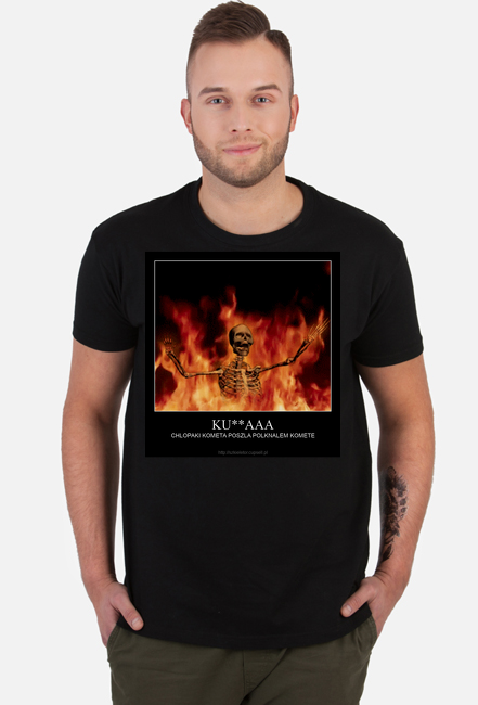 Koszulka Męska Szkieletor - Kometa