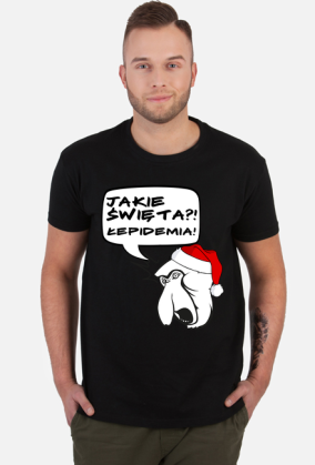 Polskie Janusze - Koszulka Męska Łepidemia - Edycja Limitowana