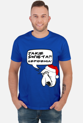 Polskie Janusze - Koszulka Męska Łepidemia - Edycja Limitowana