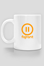 Kubek Fajrant biały