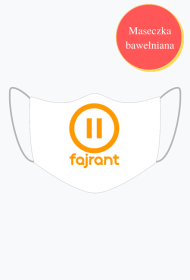 Maseczka ochronna Fajrant biała