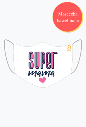 Maseczka ochronna Fajrant Super Mama
