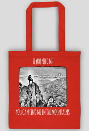 Torba- If you need me you can find me in the mountains - Góry, mountains