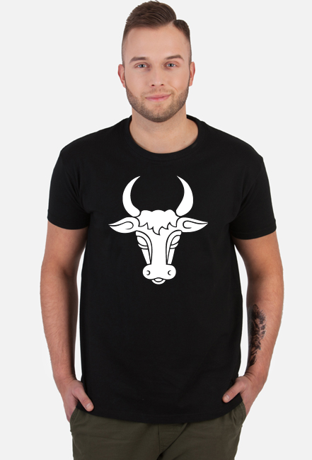 Koszulka Krowa Czarna