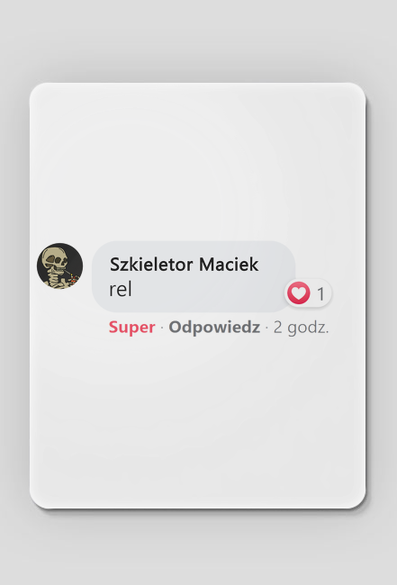 Podkładka pod myszkę Szkieletor - rel